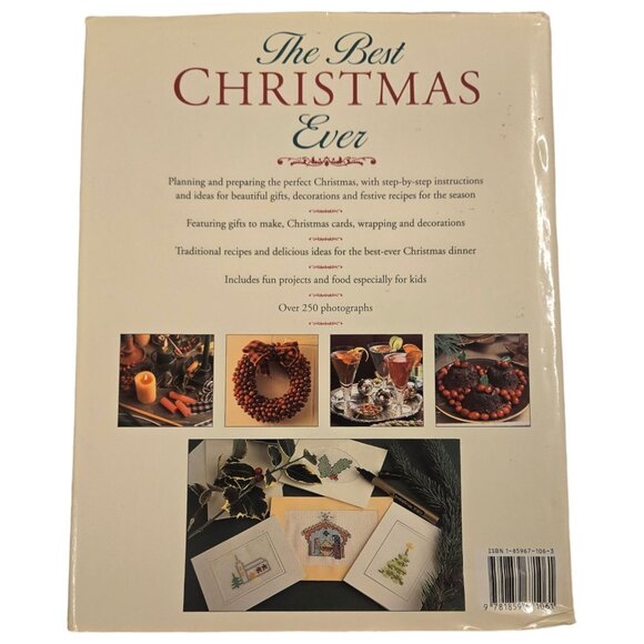 The Best Christmas Ever Cookbook Craft Book Pamela Westland Hardcover - Picture 2 of 16